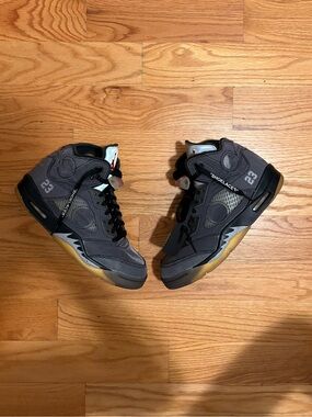 Off-White x Air Jordan 5 Retro SP 'Muslin'